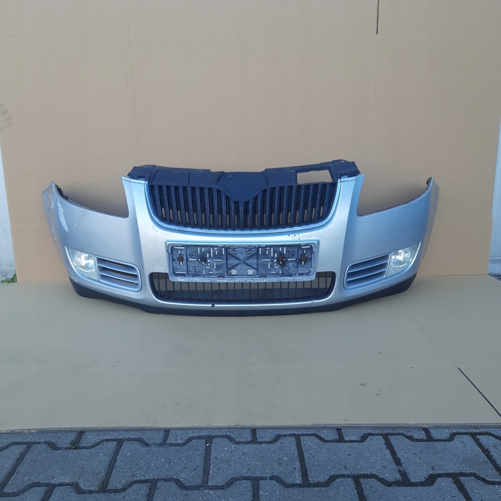 фото №1, Бампер перед skoda fabia ii 06-10