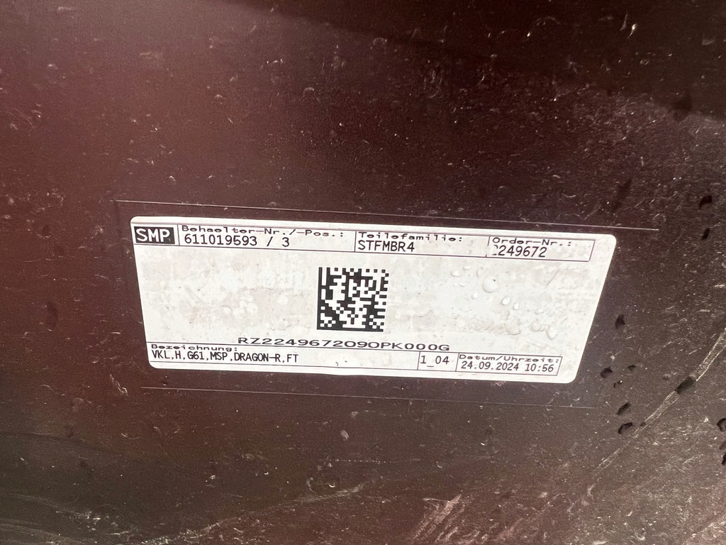 фото №13, Бампер задняя задний bmw 5 g61 m набор