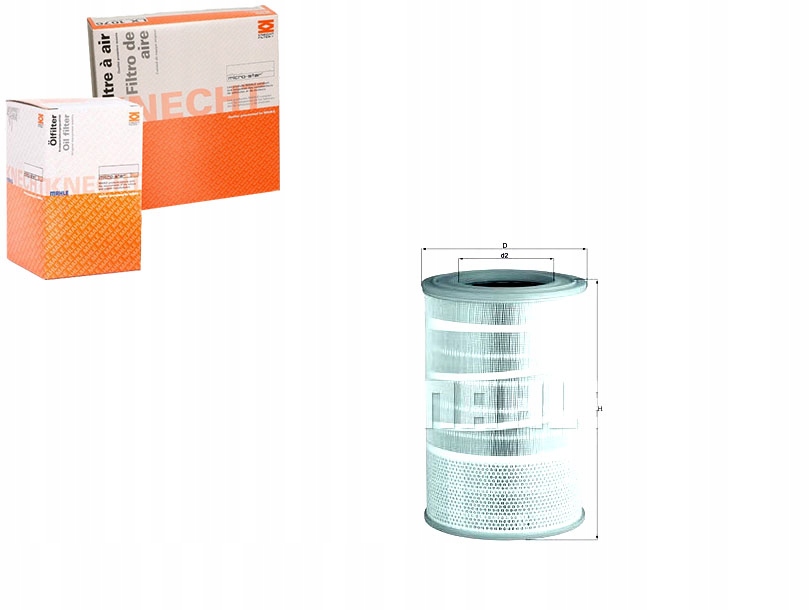 фото №1, Knelx 2068 фільтр повітря вкладиш фільтра rvi c, d