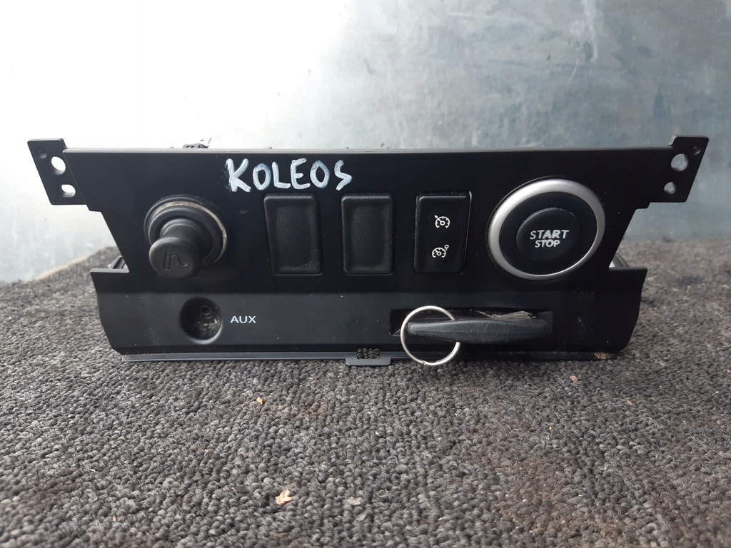 фото №1, Панель запуск стоп карта renault koleos