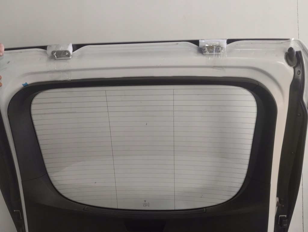 фото №14, Tesla s крышка багажника багажника комплектная белый