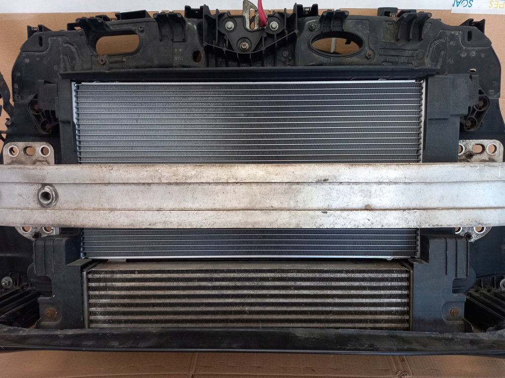 фото №7, Pas передний балка бампера комплект радиатор fiat 500l 1.3 1.6 multijet 1.4t