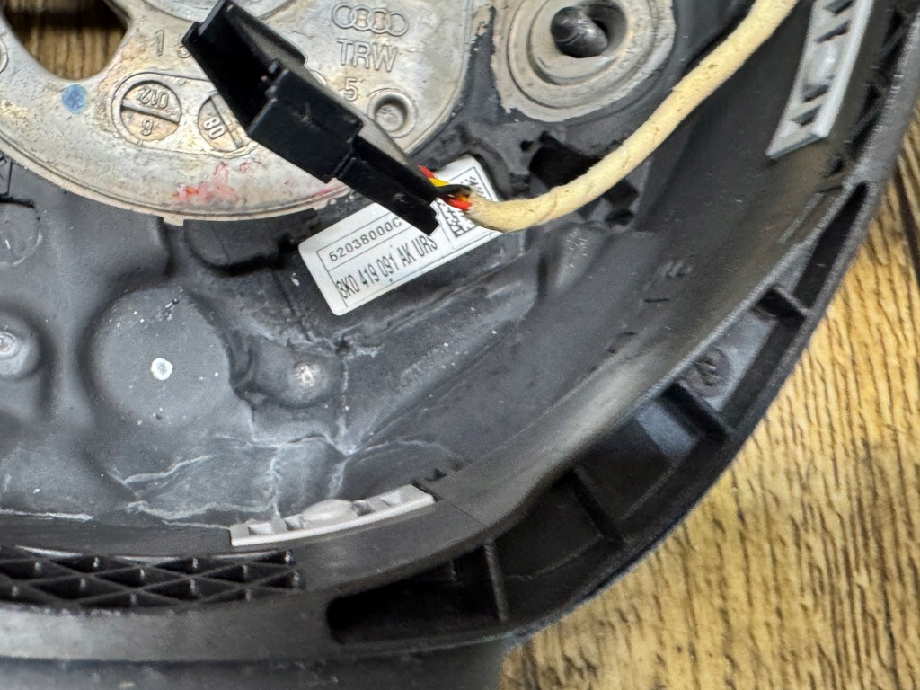 Кермо  мультифункція шкіра s-line пелюстки перемикання audi a6 c6 8k0419091ak чорна Київ