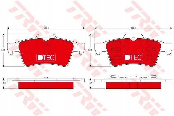 фото №2, Тормозные диски тормозные колодки задняя trw renault vel satis