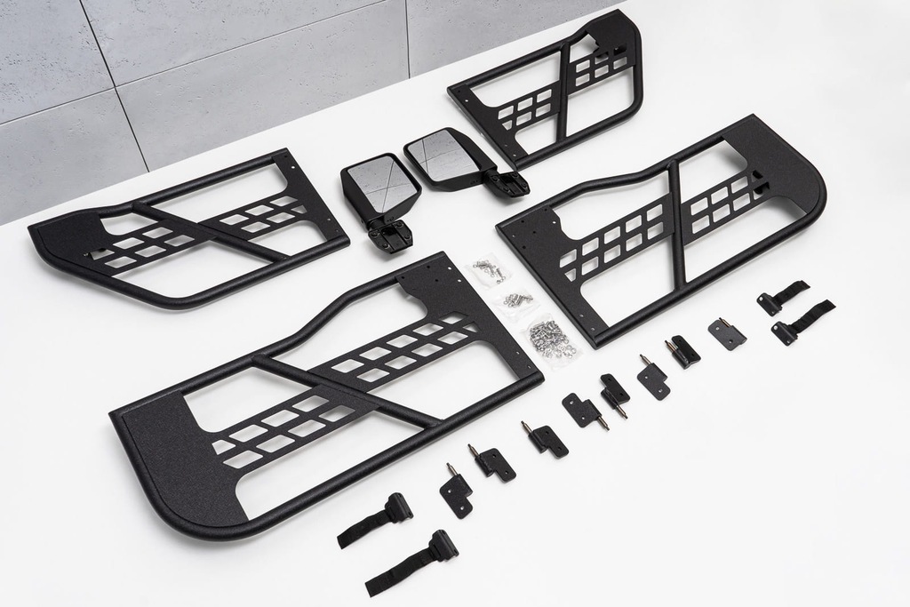 фото №9, Jeep wrangler jk 4 двері 2007-2018 двері трубний safari з дзеркало