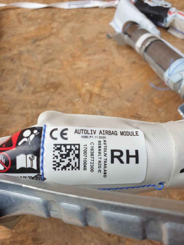 фото №7, Renault koleos ii шторка безпеки ліва