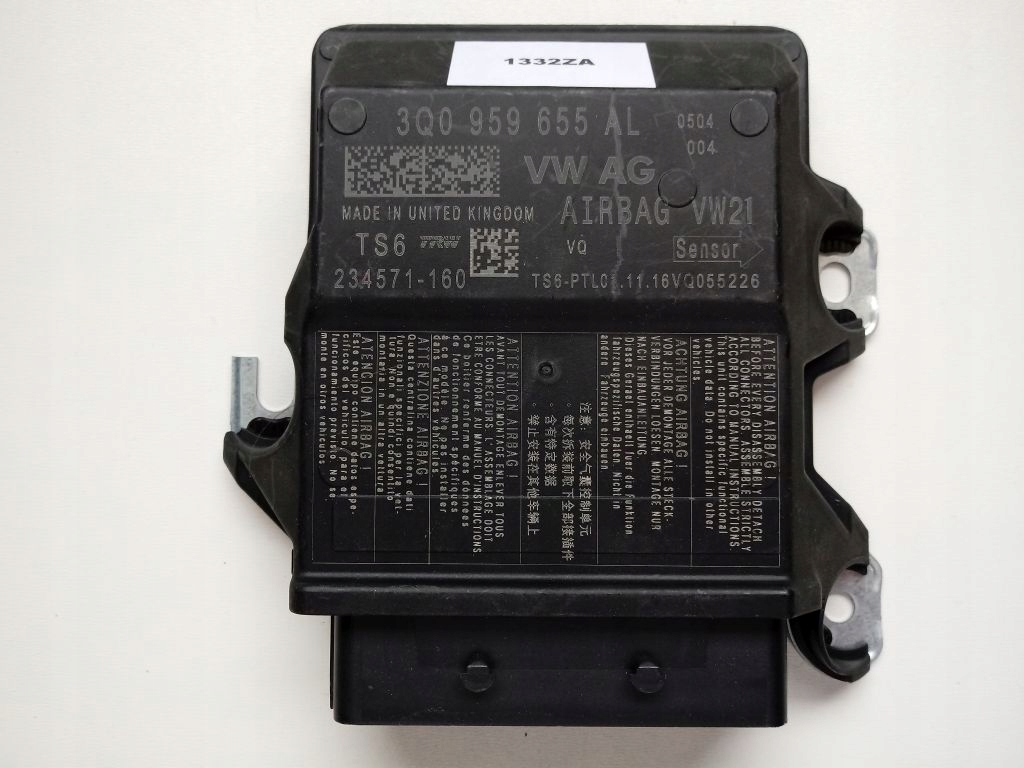фото №1, Модуль подушка безпеки 3q0959655al / vw21