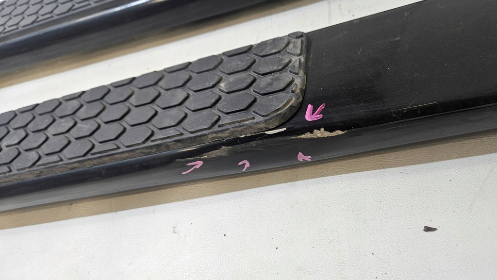 фото №7, Молдинг порог подножка левый правый dodge ram 1500 комплект чёрные