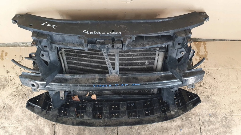 Skoda superb 2 2 3t 09- 2.0 tdi ремінь передній підсилювач радіатор $ Київ