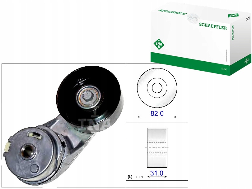 фото №1, Ina napcz ремень клиновой chevrolet captiva 2.4 c