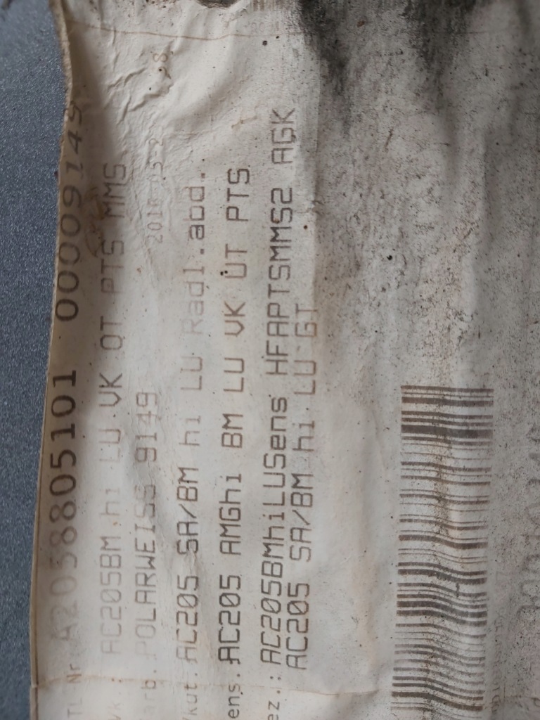 Бампер задні mercedes купе кабріолет  amg a205 w205 a2058805101 Оригінал