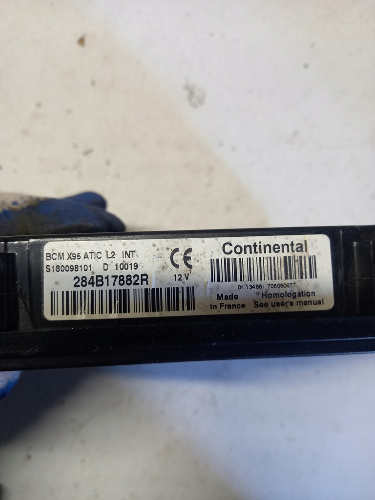 фото №3, Модуль bcm renault megane iii 5180098101