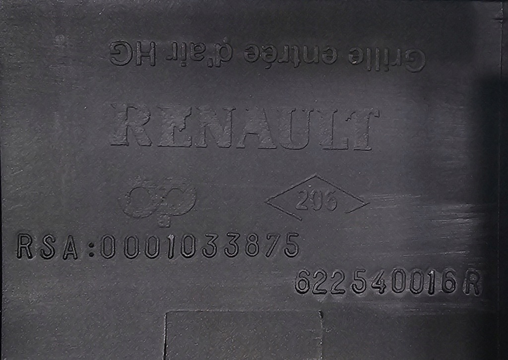 фото №2, Новый оригинальный бампер перед передний + решётка renault grand scenic iii