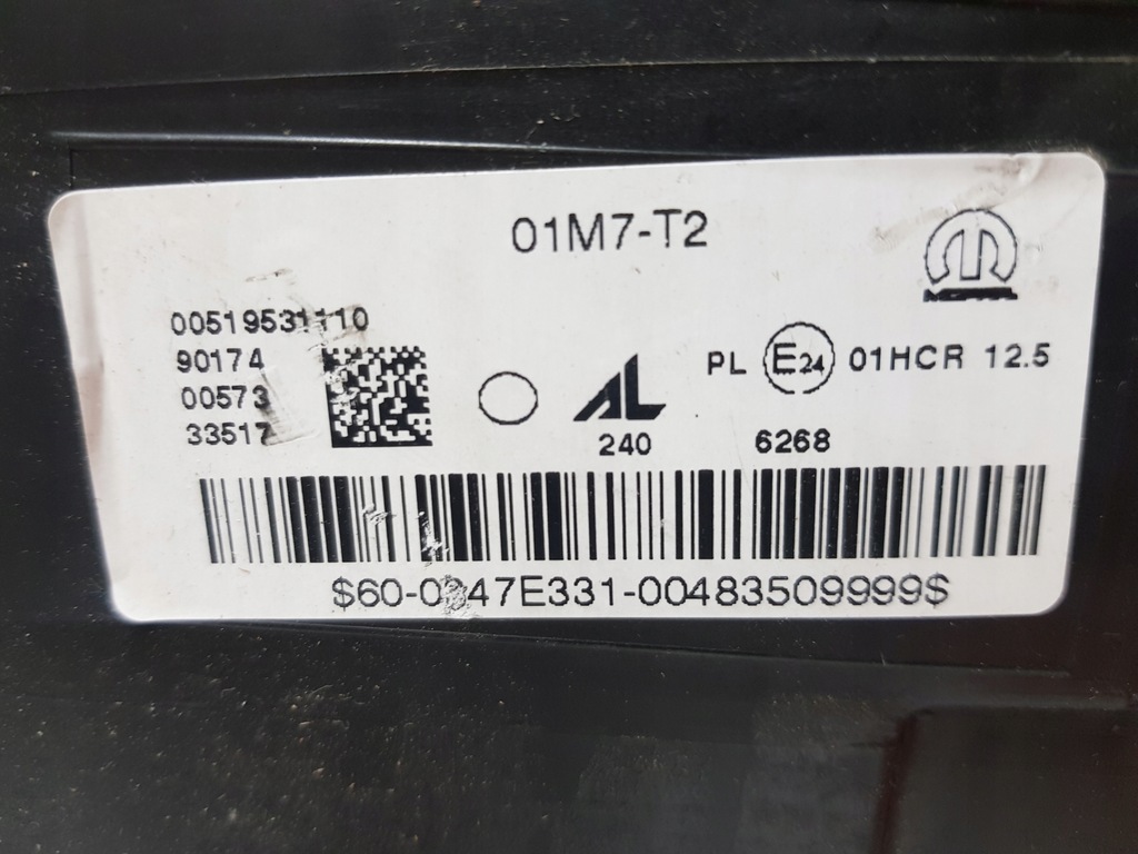 фото №3, Лампа левая левый перед передняя jeep renegade l