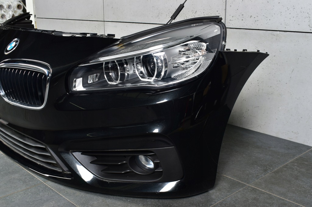 фото №8, Bmw 2 f45 f46 бампер передній перед лампи лампа led підсилювач передній pas