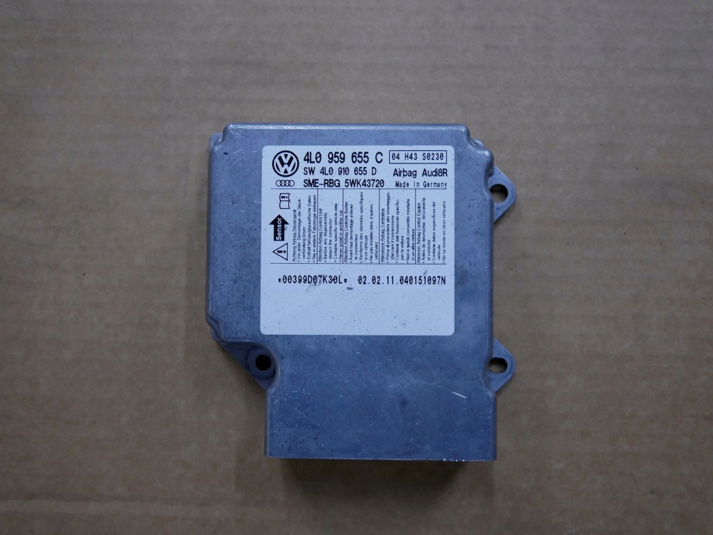 фото №1, Audi q7 4l0 lift датчик подушка безпеки 4l0959655c