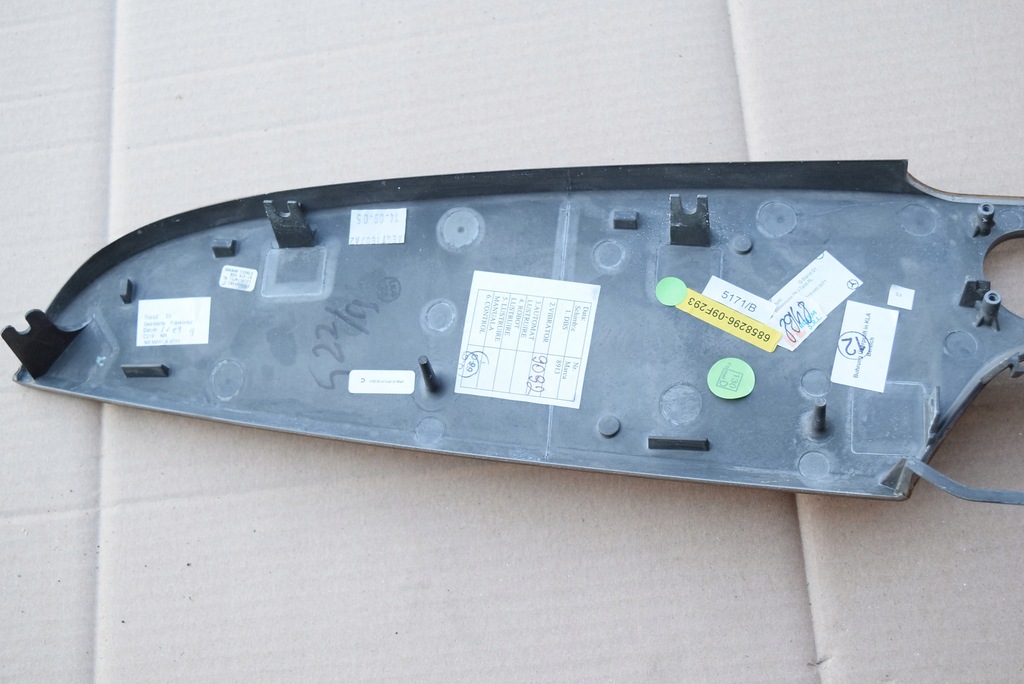 фото №6, Mercedes w219 cls dekor drewno панелі панель приладів angli