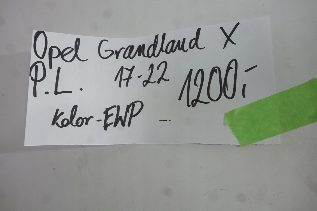 фото №9, Крыло перед левый opel grandland x 17-22 цвет - ewp