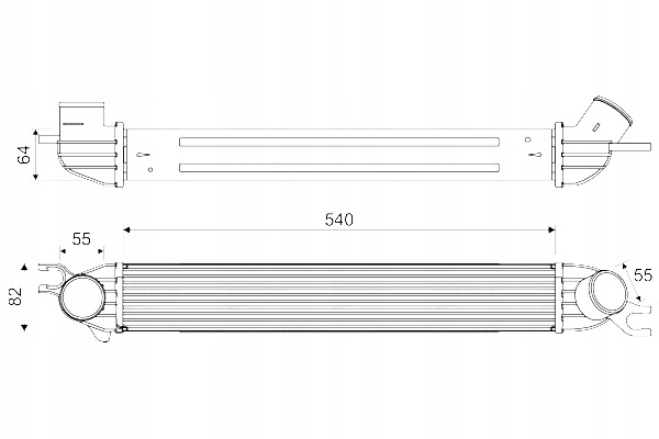 фото №1, Интеркулер mini r56 r57 r58 r59 clubman r55 countryman r60 paceman