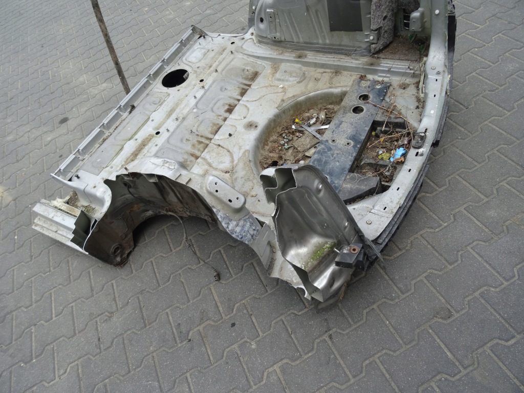 фото №3, Vw touran 1t pas стена поддон задняя 2003-2010r
