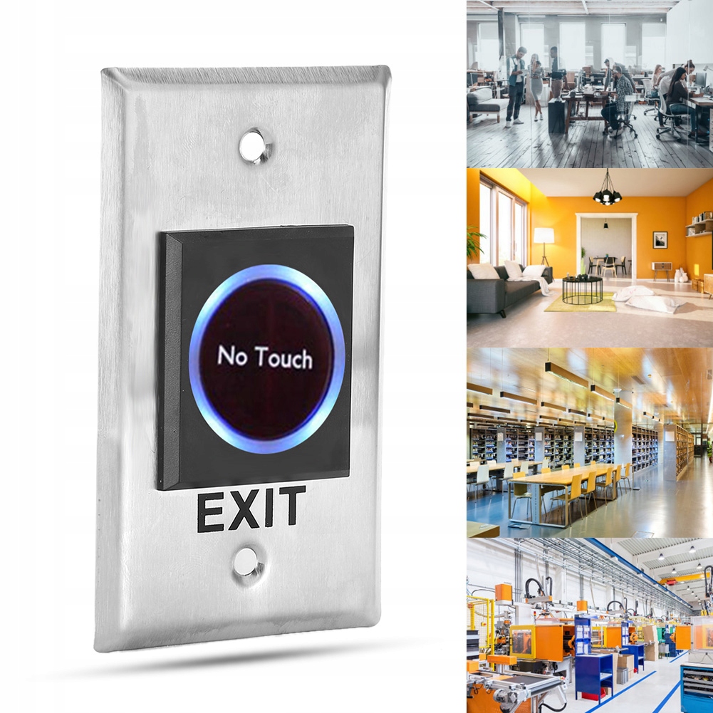 фото №6, Переключатель датчика инфракрасный dc12v bezdotykowy, bezdotykowy кнопка