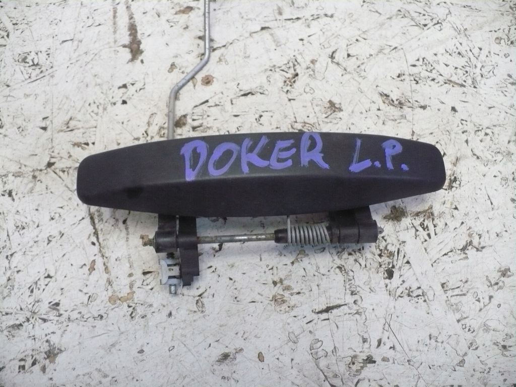 фото №1, Dacia dokker ручка зовнішня лівий перед оригінальний номер