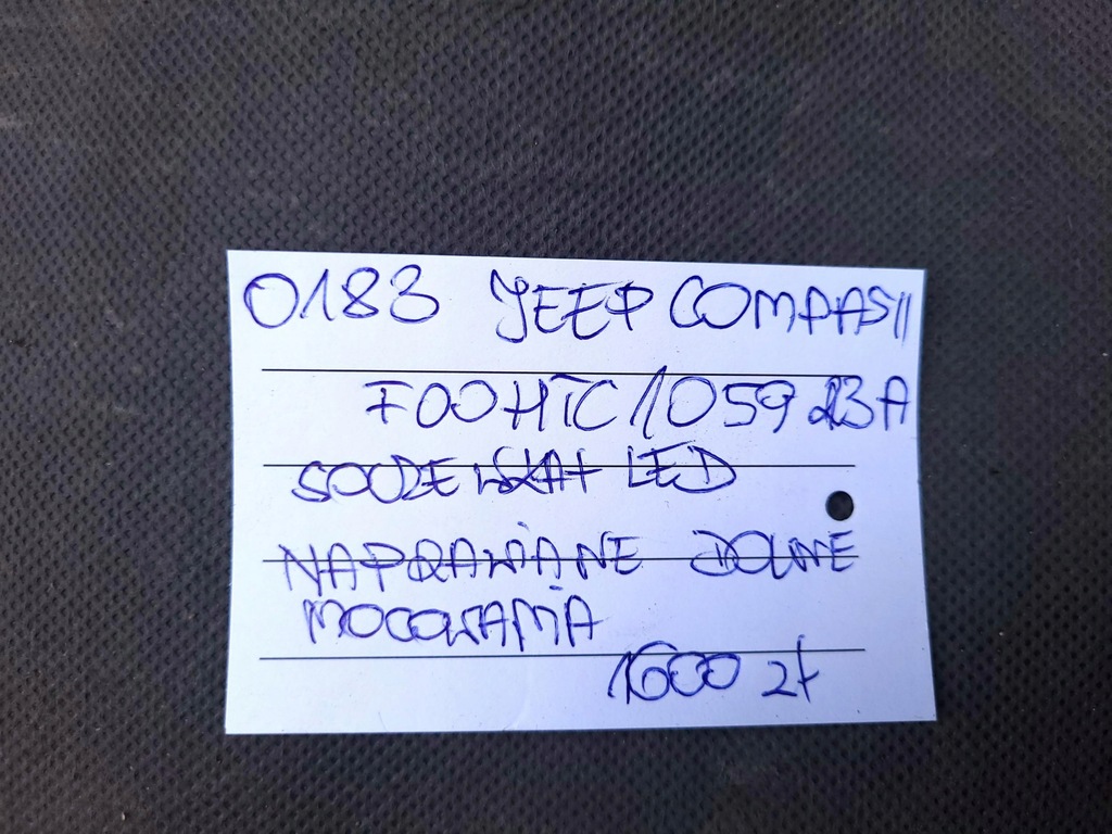 фото №12, Jeep compass ii лампа перед передня ліва oryg