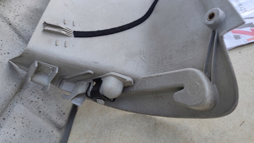 Обшивка стійка ліве задні sharan alhambra 7m3867245 Зі Шроту