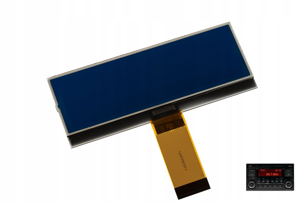 фото №1, Дисплей радио nissan micra pulsar terrano t31