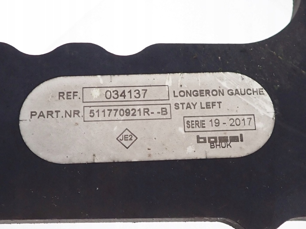 фото №10, Hak буксировочный балка шар nv400 renault master iii opel movano ii b 17r