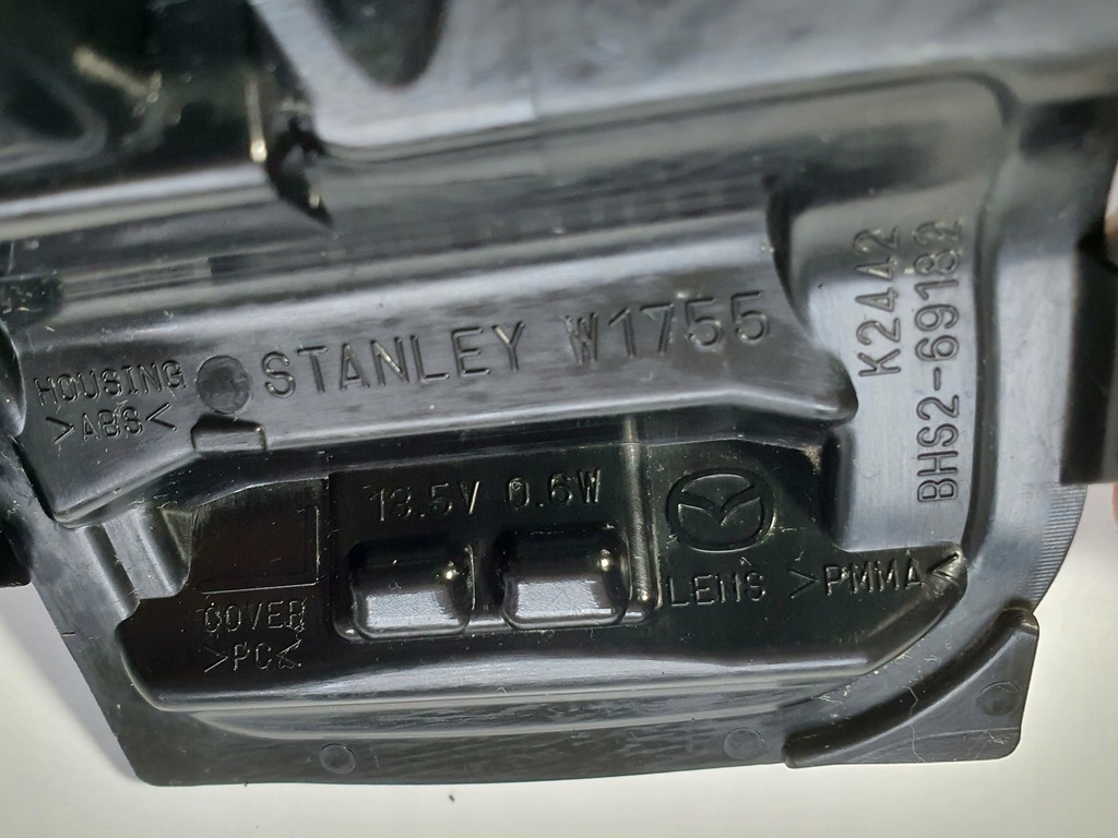 фото №6, Поворотник дзеркало лівий mazda 3 iii bm 2013-2017r оригінальний номер