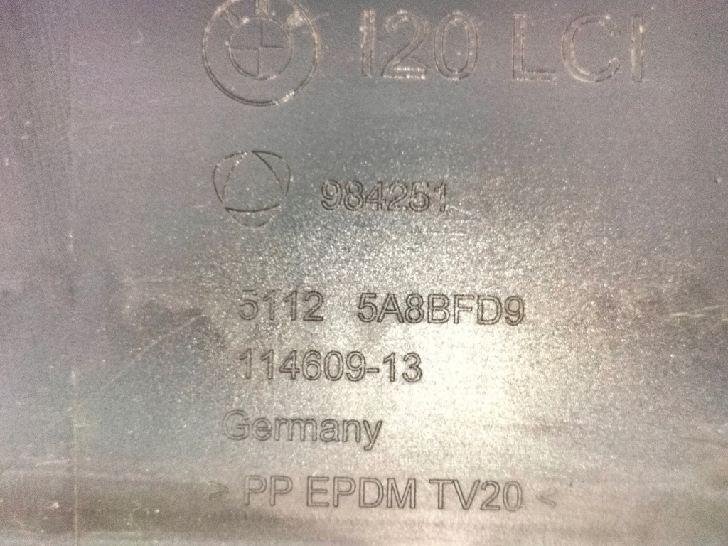 фото №12, Спойлер накладка бампера задняя bmw ix i20 lci lift 24- m-pakiet