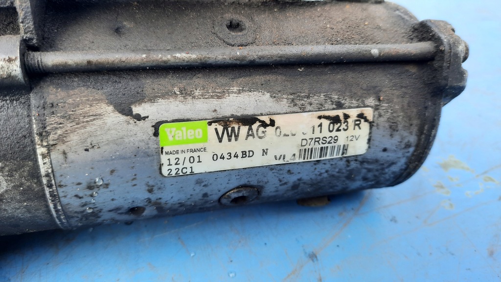 фото №4, Стартер d7rs29 seat ibiza iii 1.9 sdi