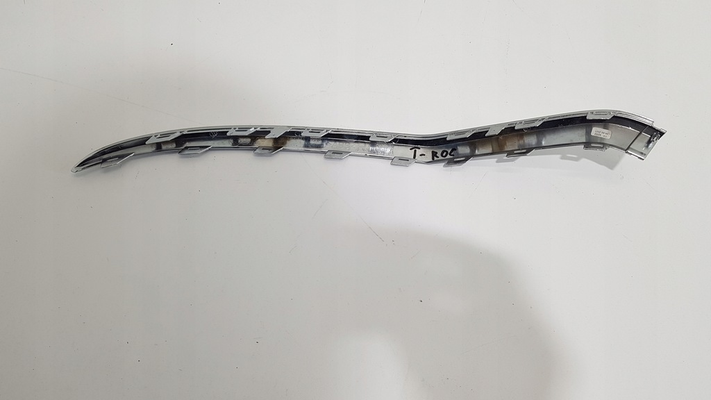 фото №3, Vw t-roc молдинг хром бампера правый перед