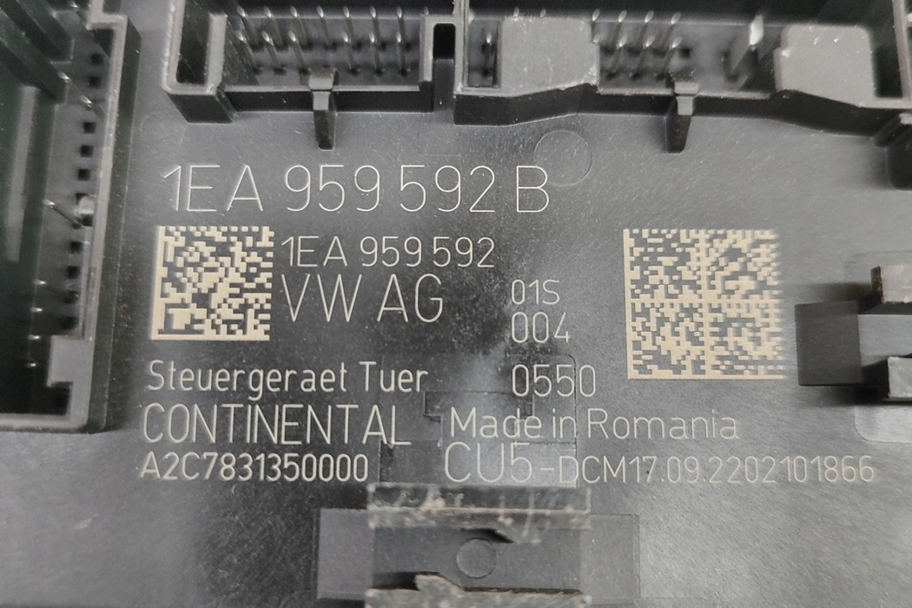 фото №6, Volkswagen id.4 e21 блок управления передних правых дверь 1ea959592b электрический