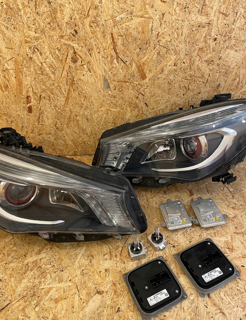 фото №16, Лампа правая левая поворотная bi ксенон поворотный amg mercedes cla w 117 !