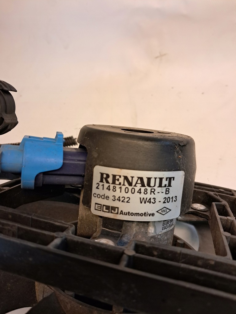 фото №7, Вентилятор радіатора dacia sandero ii 0.9 tce 214810048r