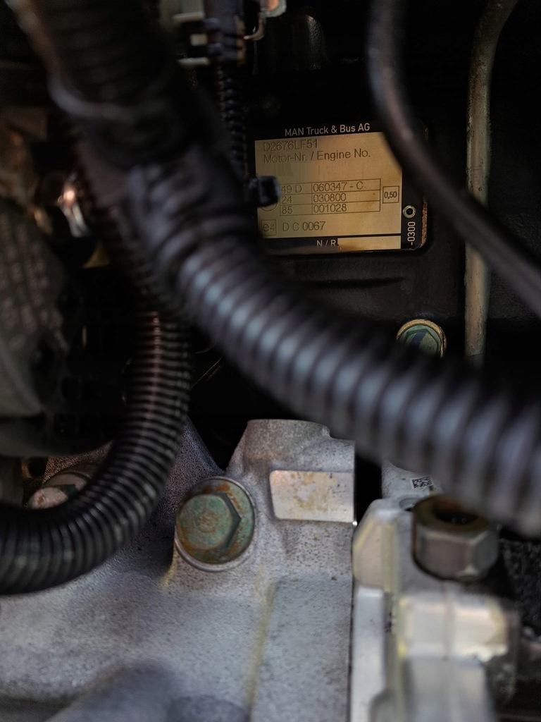 фото №7, Двигатель polift man tgx tgs d2676 lf51 euro 6 420km cena bez возврат старого