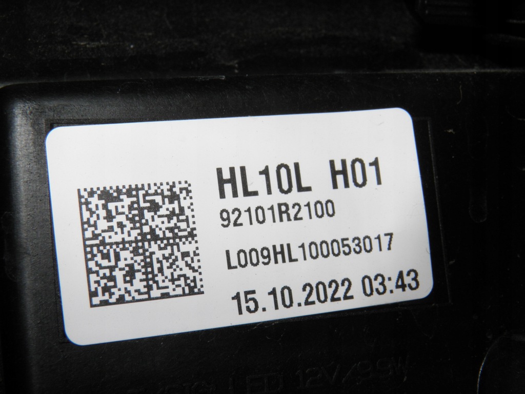 фото №6, Kia sportage v фара лампа передняя левая 92101-r2100 led