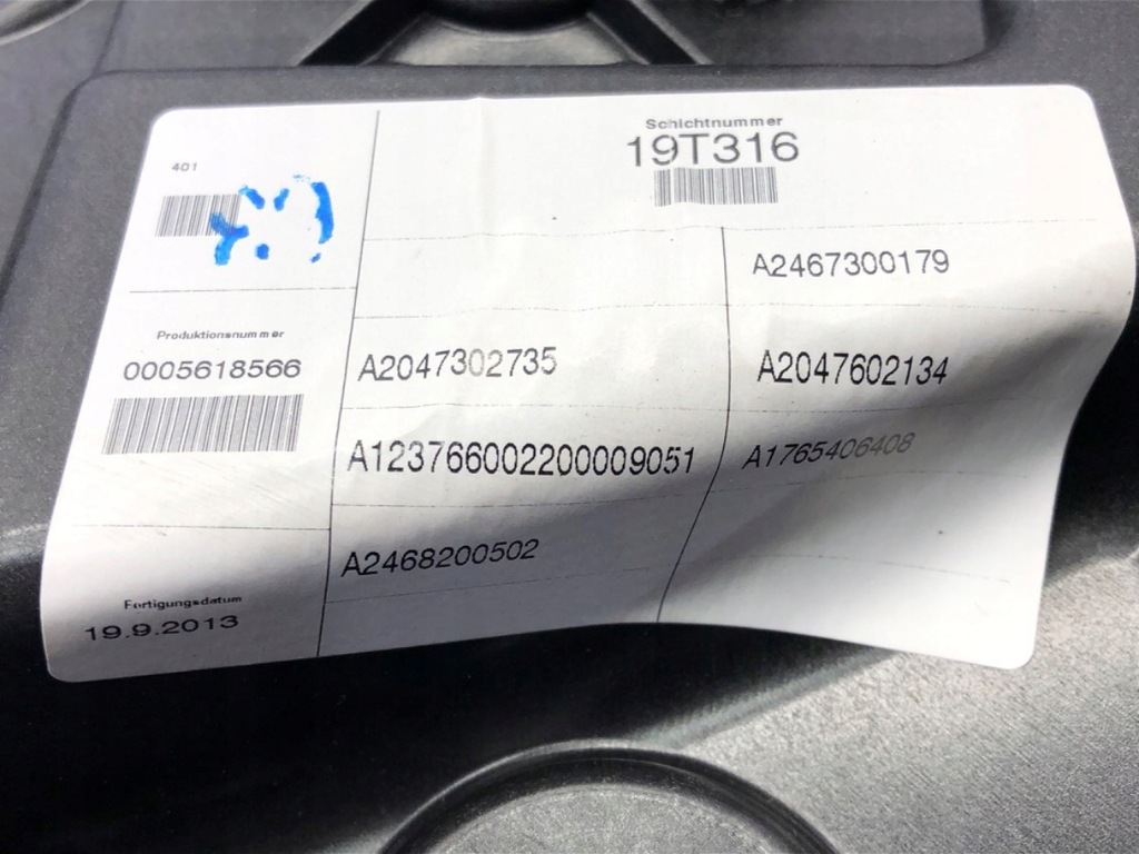 фото №5, Подъемник стекло левый задняя mercedes w246 minivan 11-18