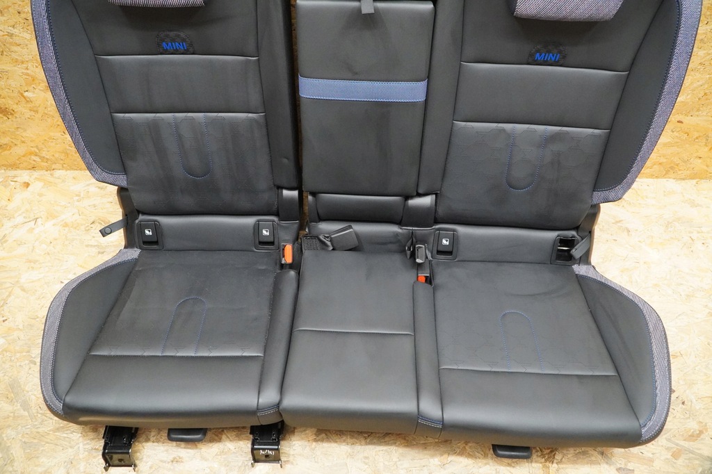 фото №15, Сиденье сиденья заднее сиденье салон обивка niebieska nić mini countryman u25 25r