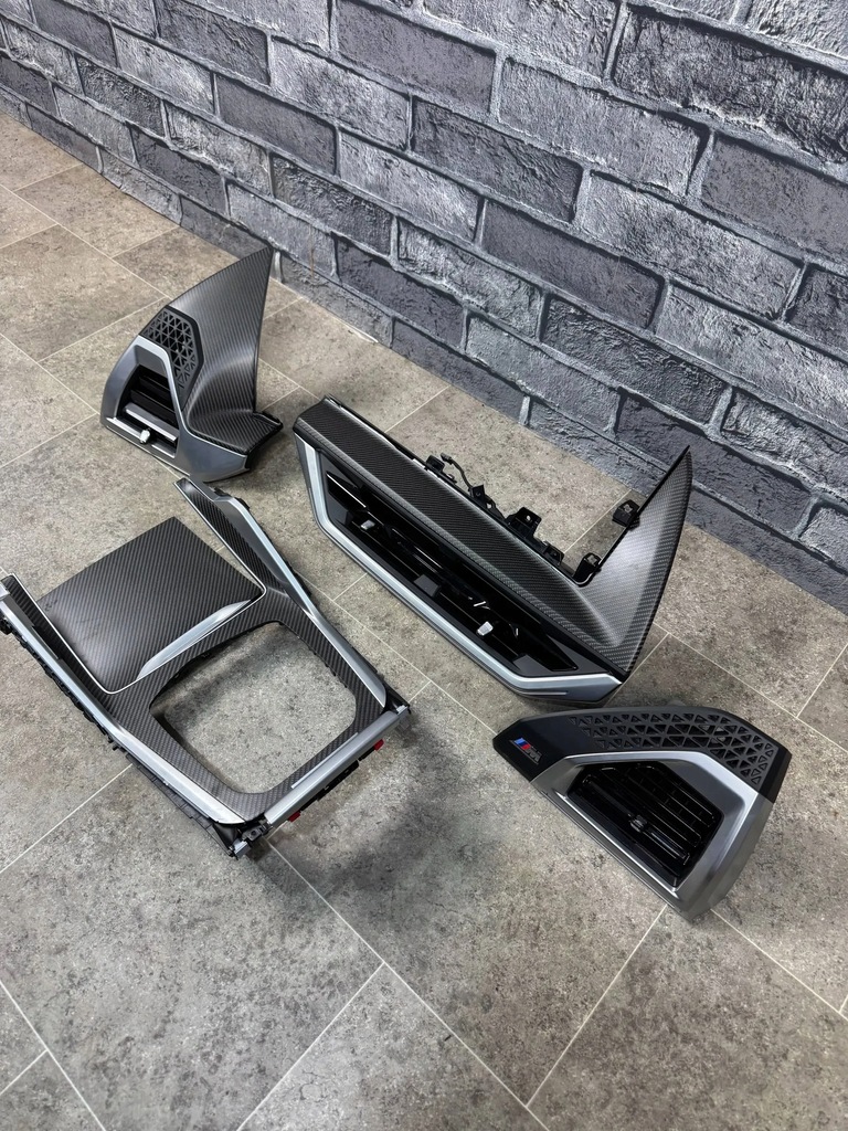 фото №7, Bmw xm g09 накладки декоры панели туннель карбон europa