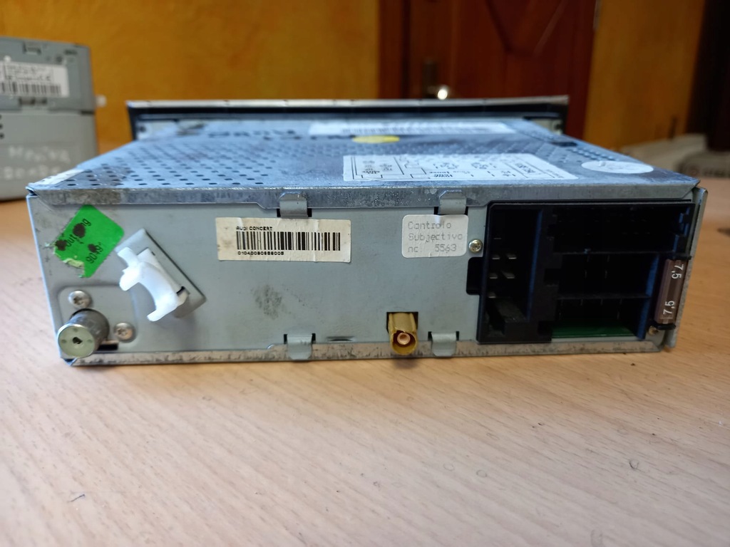 фото №4, Радио радиопроигрыватель cd rds 8e0035186 audi a4 b6 00-05