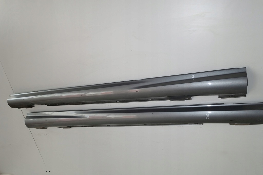 фото №4, Mercedes w204 накладки порогові пороги 792 молдинг amg ліва права