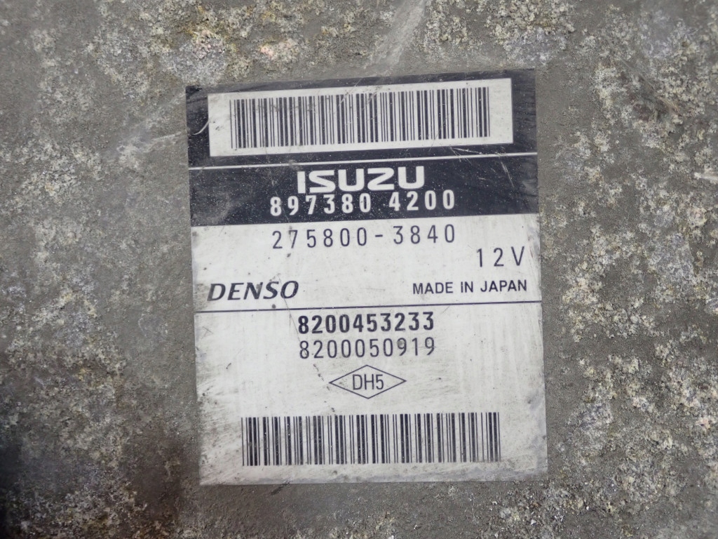 фото №8, Renault vel satis 3.0 dci бортовой компьютер двигателя 8200453233 8973804200 8200050919