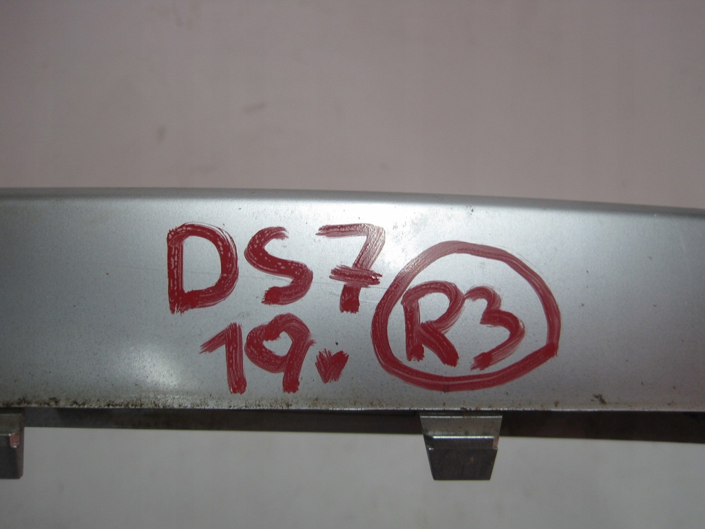 фото №10, Накладка góra спойлер накладка-спойлер бампера передній citroen ds7 9819734277