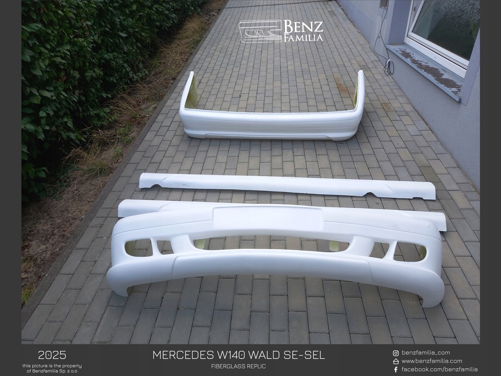 фото №10, Mercedes w140 wald pakiet/bodykit replika se/sel