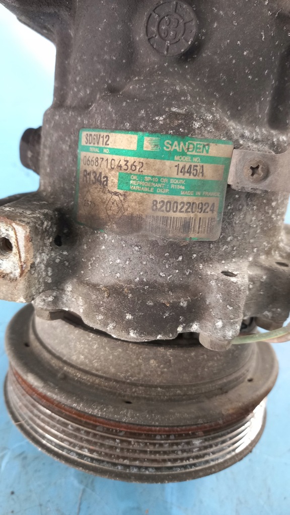 фото №5, Компрессор кондиционера nissan micra 03r 1.5dci