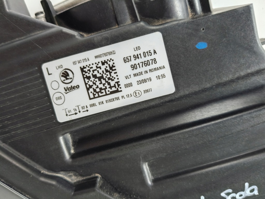 Фара ліва фара skoda scala 657 18- full led Київ