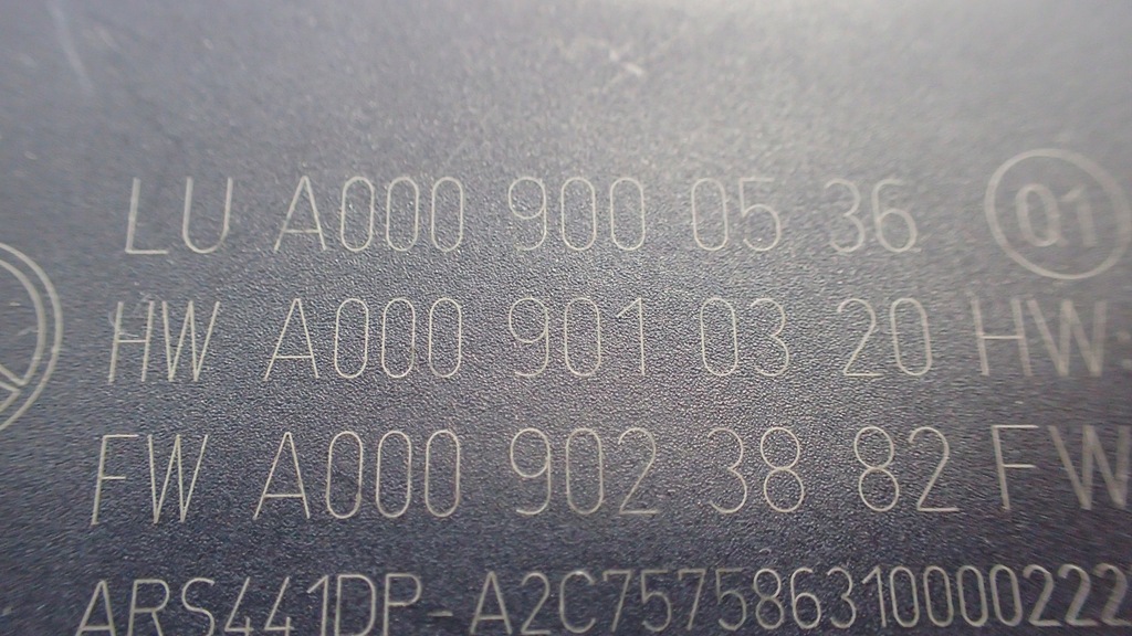 фото №5, Новий радар блок керування mercedes a0009000536